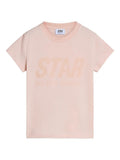 Girls Light Pink Logo T-Shirt 1
