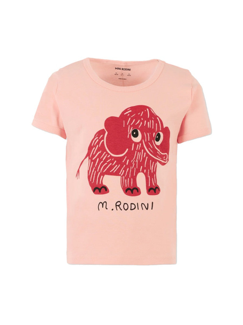 Girls Pink Graphic T-Shirt 1