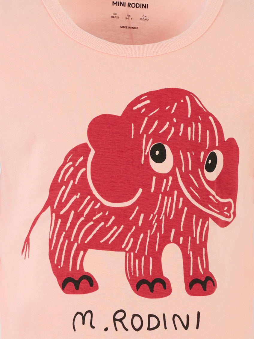 Girls Pink Graphic T-Shirt 3
