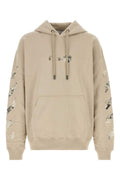 Light Beige Graphic Hoodie 1