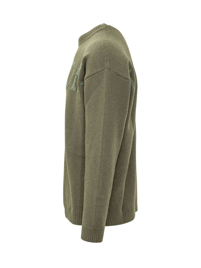 Olive Crew Neck Sweater 3