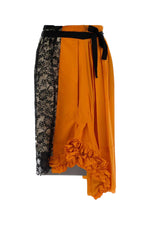 Multicolor Lace Midi Skirt 1