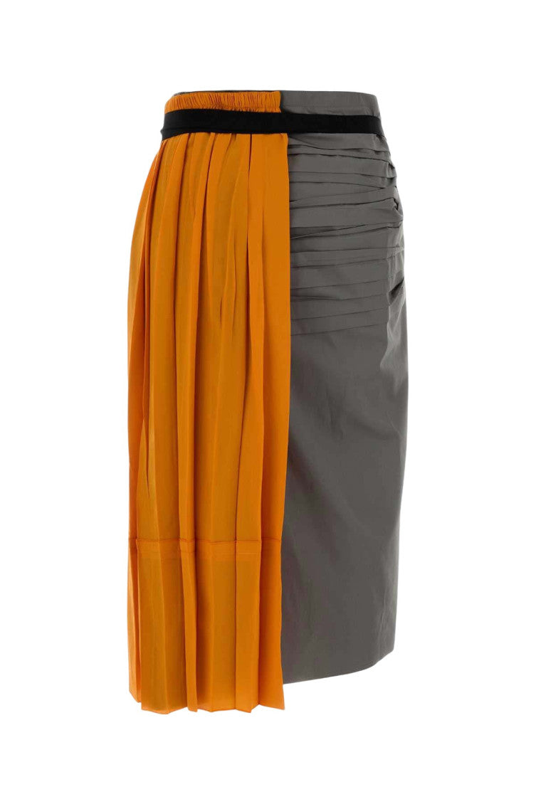 Multicolor Lace Midi Skirt 2