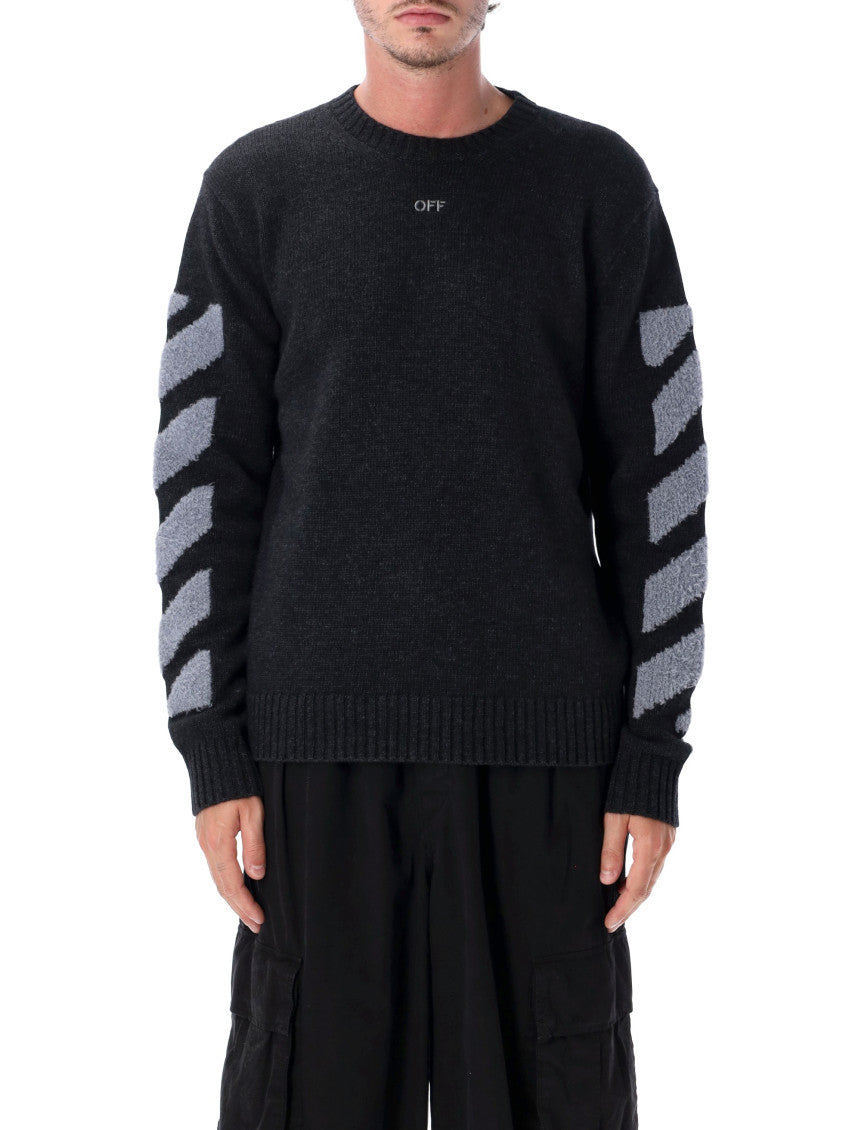 Dark Grey Stripes Sweater 1
