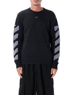Dark Grey Stripes Sweater 1