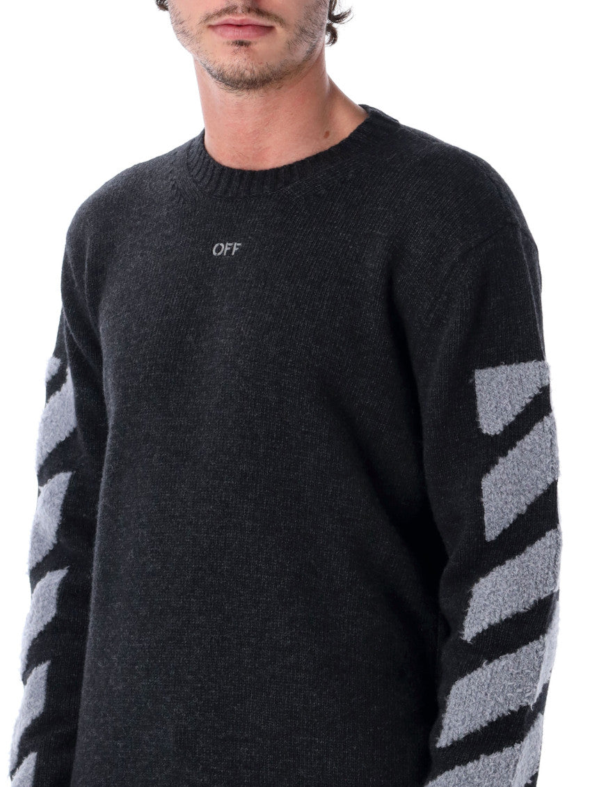 Dark Grey Stripes Sweater 3
