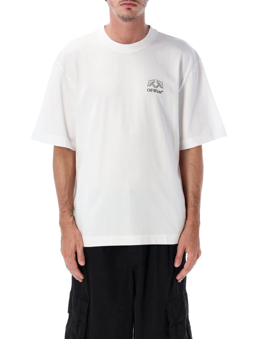 White Crew Neck T-Shirt 1