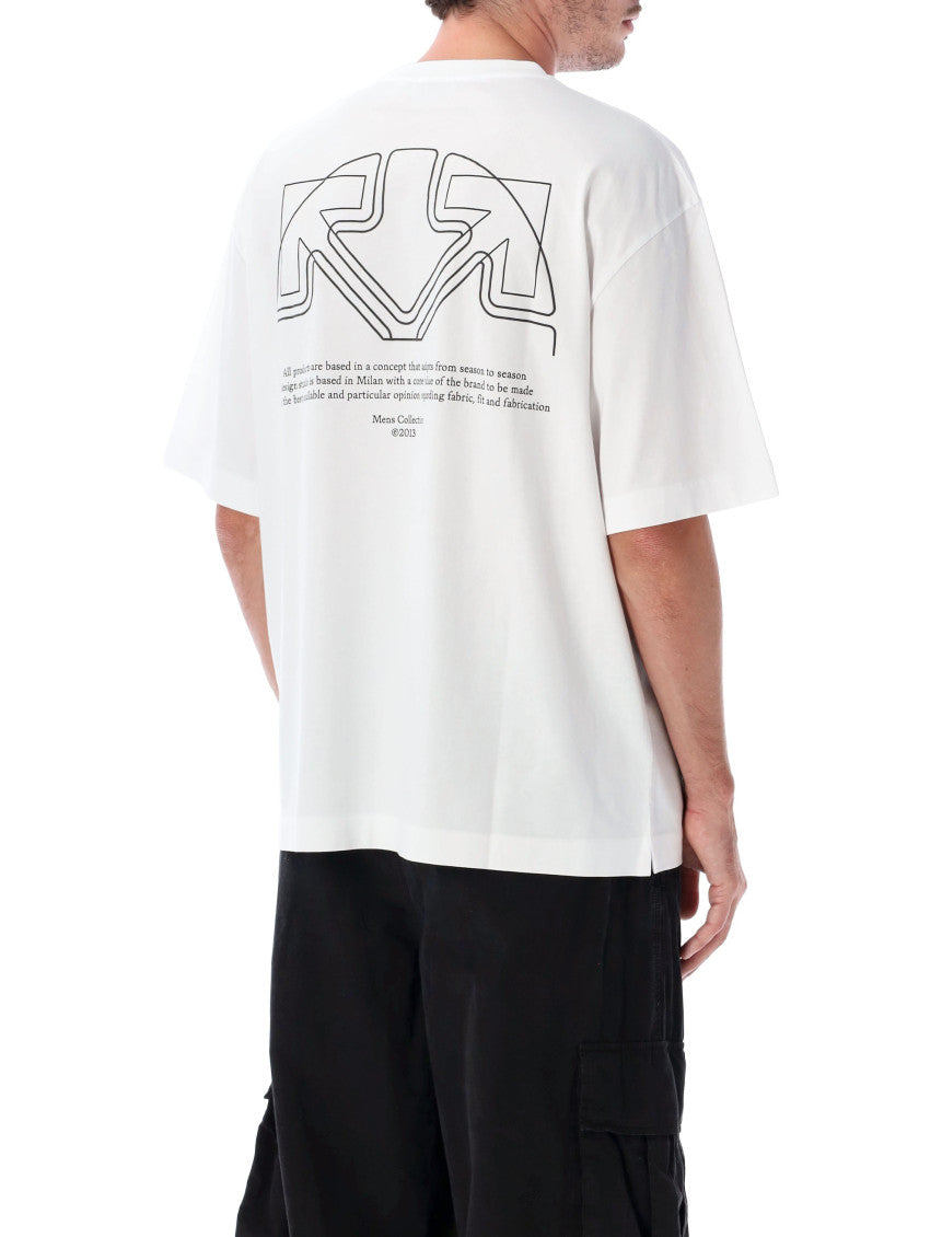White Crew Neck T-Shirt 2
