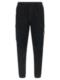 Black Tapered Cargo Pants 1