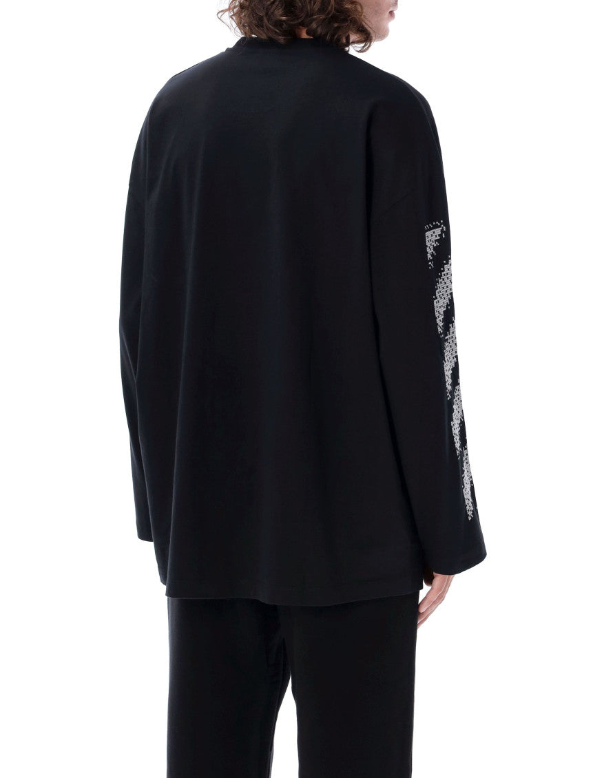 Black Crew Neck T-Shirt 2