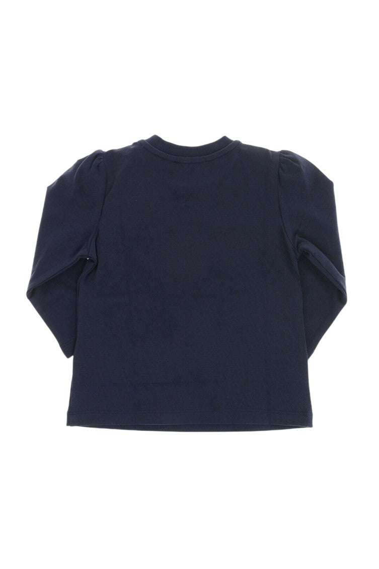 Baby Girls Navy Blue Logo T-Shirt 2