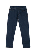 Blue Straight Mid Rise Jeans 1