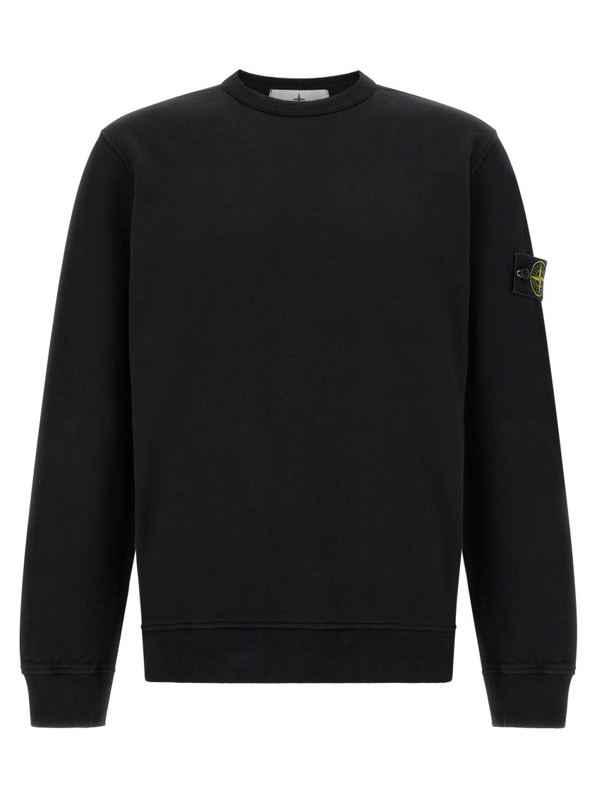 Black Crew Neck Sweatshirt 1