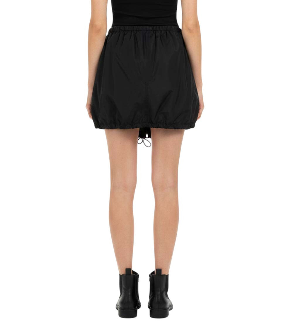Black Solid Mini Skirt 4
