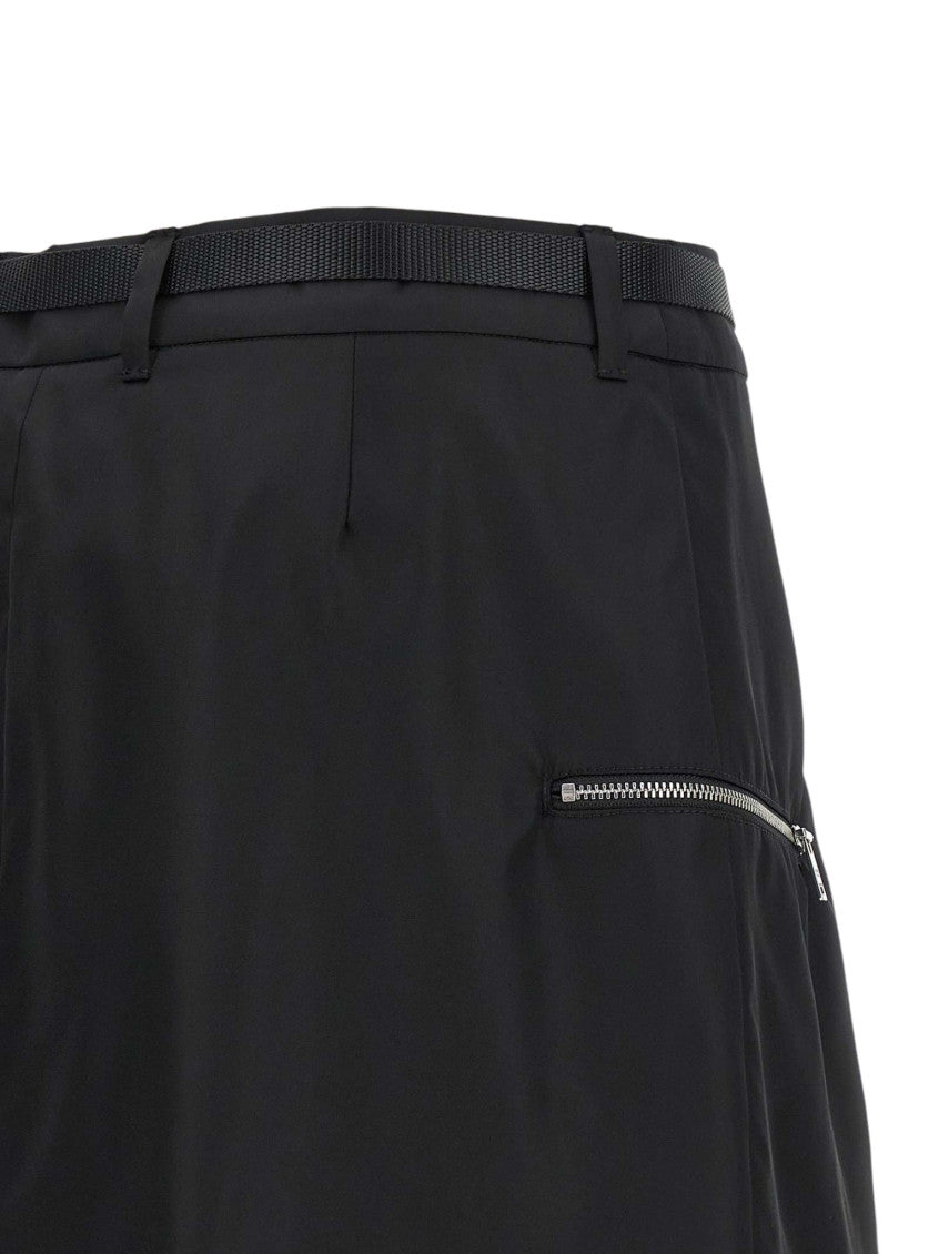 Black Solid Mini Skirt 6