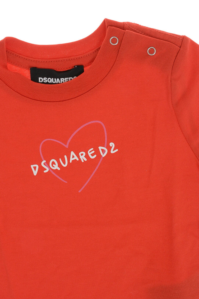 Baby Girls Red Graphic T-Shirt 3