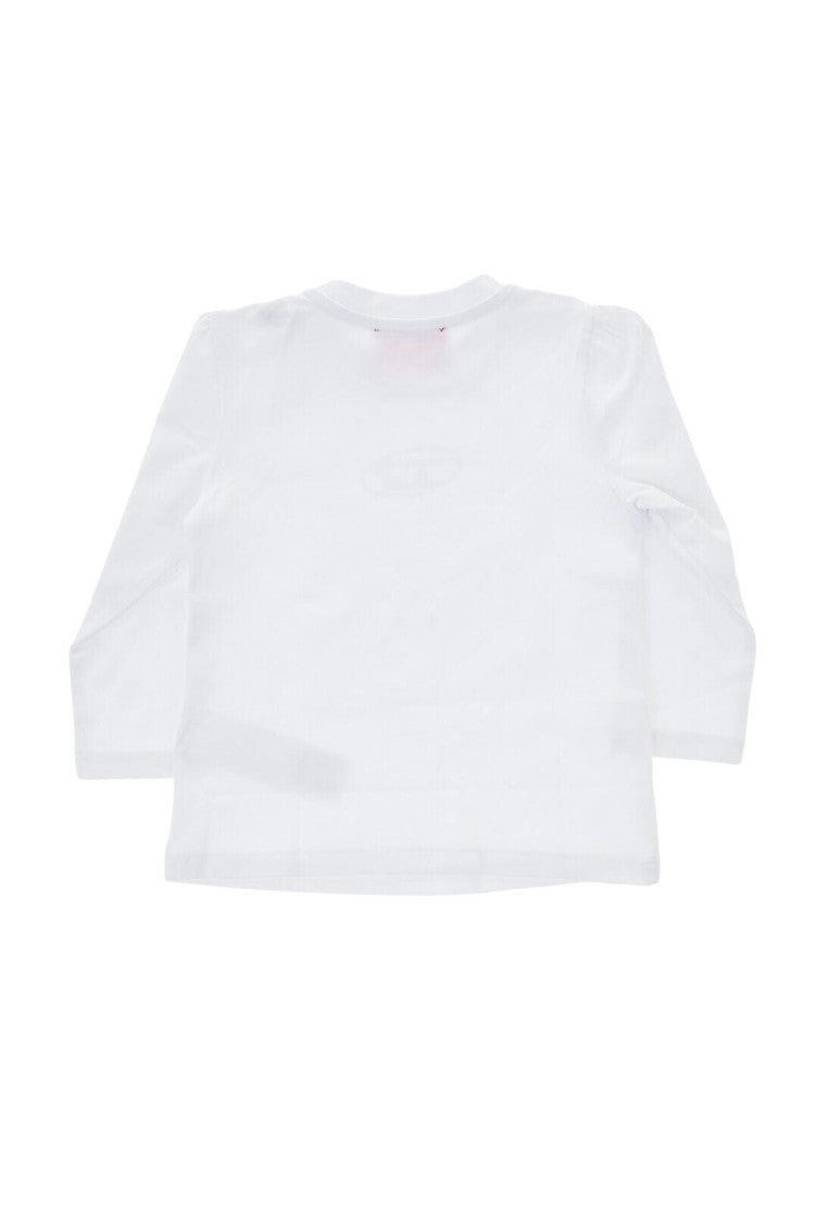 Baby Girls White Logo T-Shirt 2