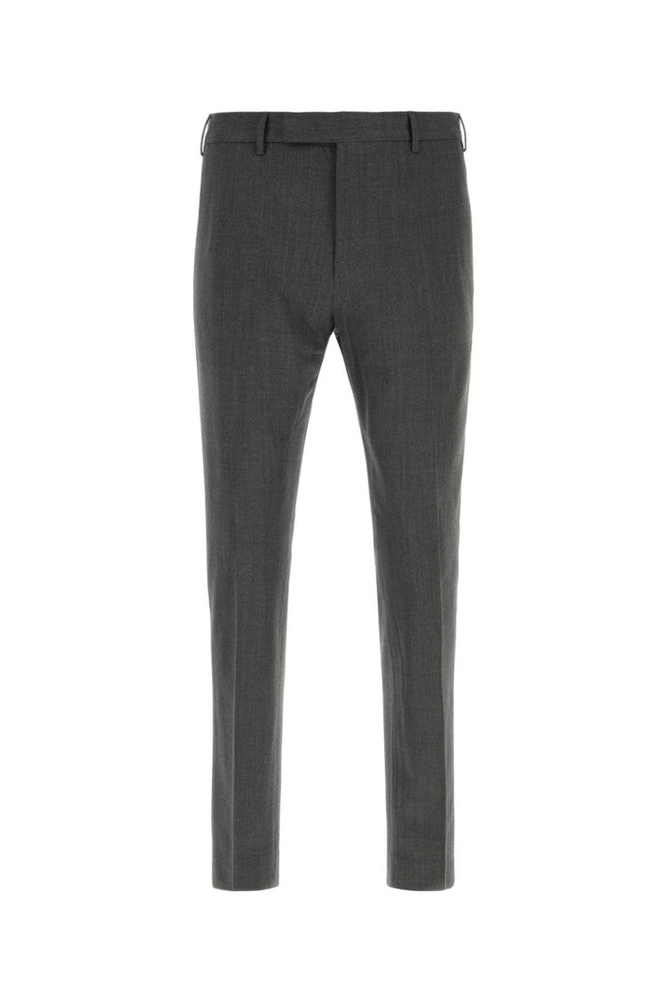 Dark Grey Slim Trousers 1