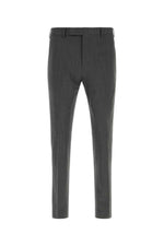 Dark Grey Slim Trousers 1