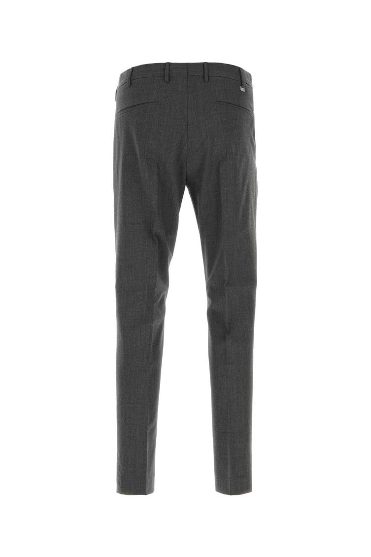 Dark Grey Slim Trousers 2