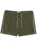 Green Drawstring Swim Shorts 1