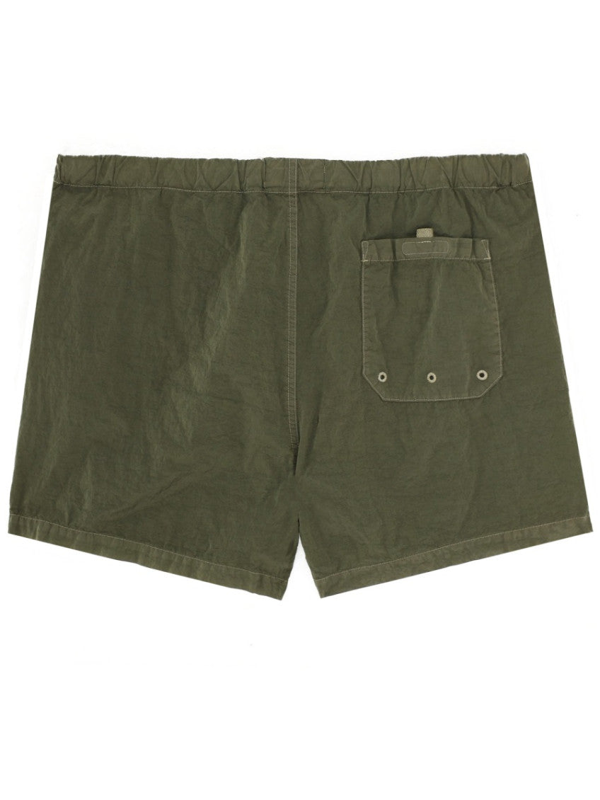 Green Drawstring Swim Shorts 2