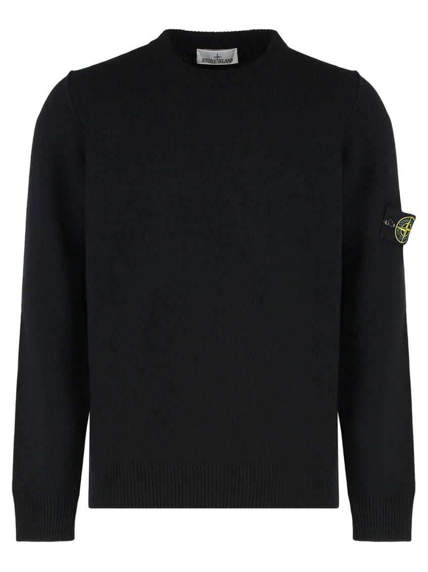 Black Crew Neck Sweater 1