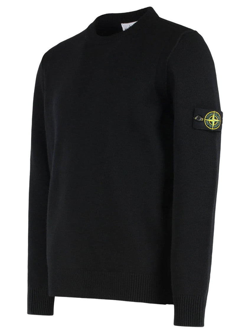 Black Crew Neck Sweater 3