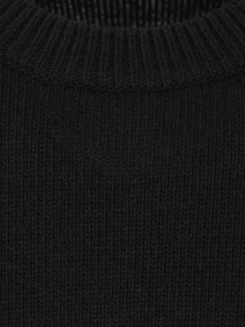 Black Crew Neck Sweater 4