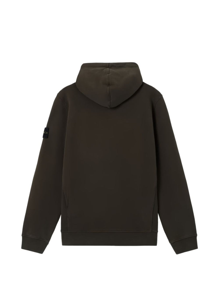 Brown Regular Solid Hoodie 2