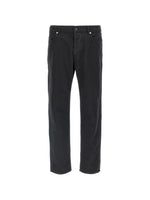 Black Straight Mid Rise Jeans 1