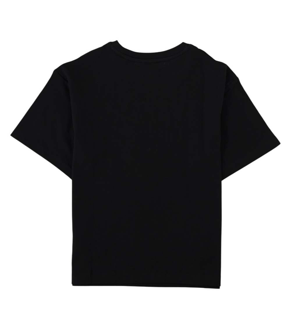 Girls Black Logo T-Shirt 2