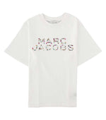 Girls White Logo T-Shirt 1