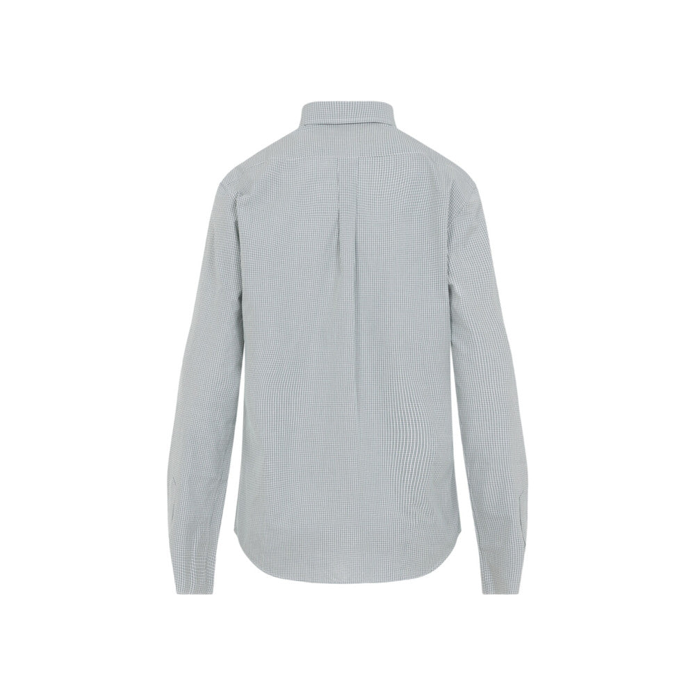 Green Regular Checks Shirt 2