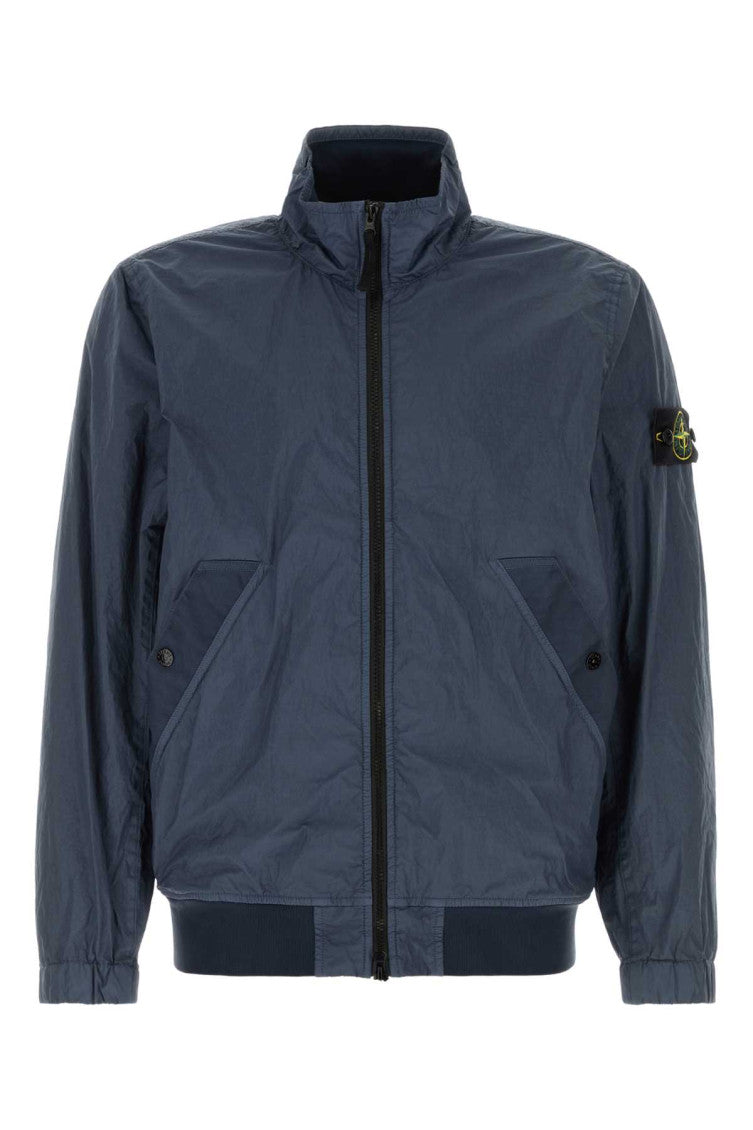 Navy Blue Logo Jacket 1