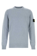 Grey Knitted Crew Neck Sweater 1