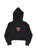 Girls Black Graphic Hoodie 1