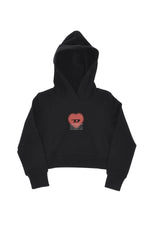 Girls Black Graphic Hoodie 1