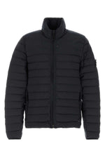 Dark Navy Quilted Jacket 1