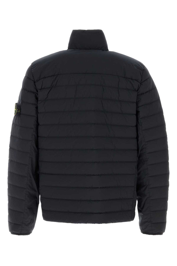 Dark Navy Quilted Jacket 2