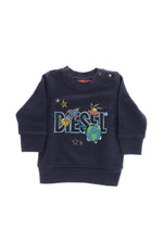 Boys Navy Blue Graphic Sweatshirt 1