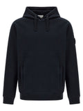 Navy Blue Regular Solid Hoodie 1