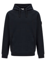 Navy Blue Regular Solid Hoodie 1