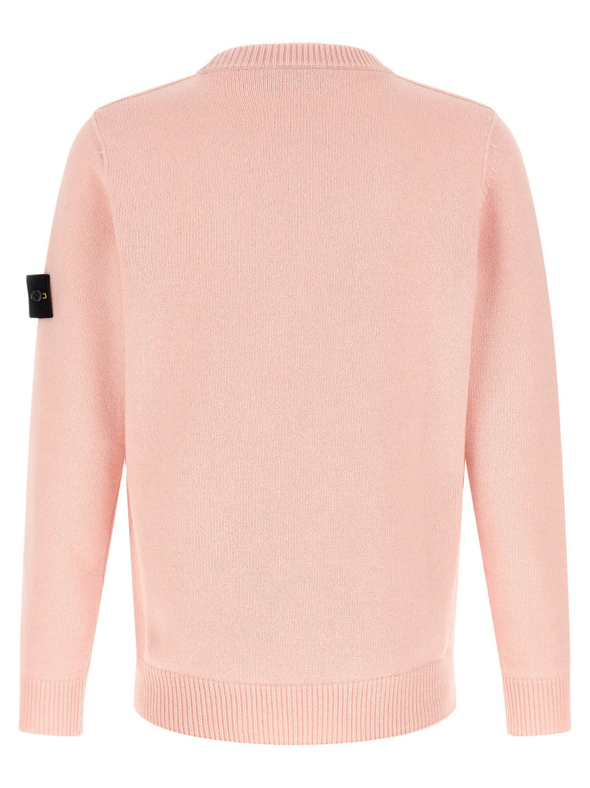 Pink Regular Crew Neck Sweater 2