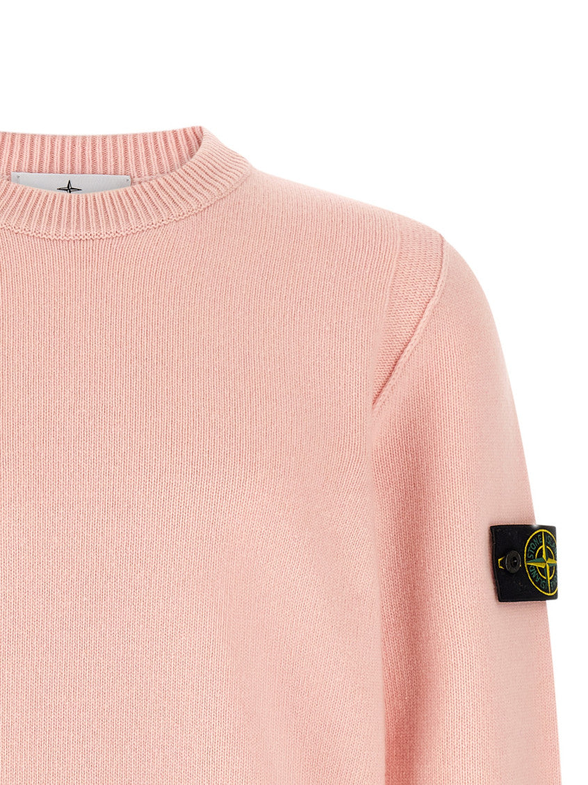 Pink Regular Crew Neck Sweater 3