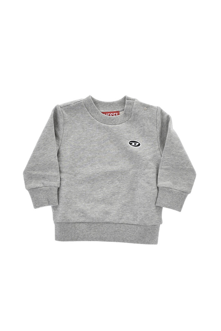 Baby Boys Grey Logo Sweatshirt 1