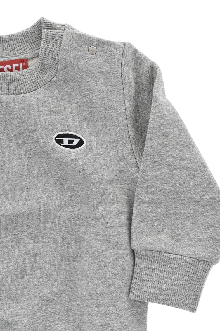 Baby Boys Grey Logo Sweatshirt 3