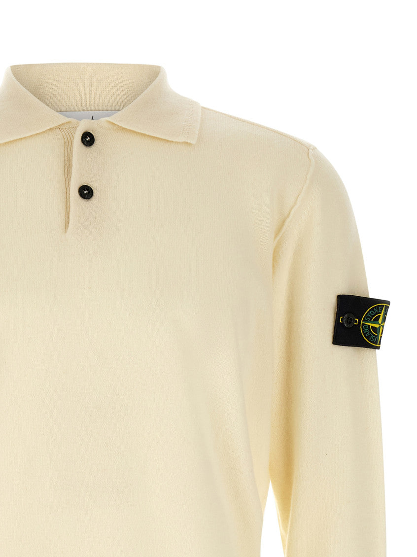 Off White Full Sleeves Polo 3