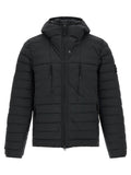 Black Quilted Hood Jacket 1