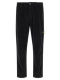 Black Regular Chino Trousers 1